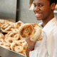 A bagel baker from Fairmount in Montreal (Photo: Jeff Greenberg/UIG via Getty Images)